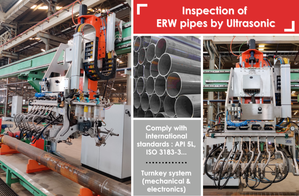 Ultrasonic System for ERW Off-Line Weld inspection (12 channels ...
